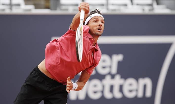 TENNIS - ATP, Tennis Herren Generali Open 2025 KITZBUEHEL,AUSTRIA,24.JUL.25 - TENNIS - ATP World Tour, Generali Open. Image shows Arthur Rinderknech (FRA).  GEPAxpictures xMatthiasxHauer