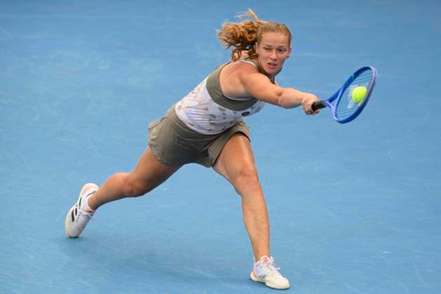 Jessika Ponchet of France playes against Czech tennis player Tereza Valentova at the WTA, Tennis Damen Livesport Prague Open 2025 on the courts of TK Sparta Prague, in Prague, Czech Republic, on July 24, 2025. (CTKxPhoto MichalxKamaryt) CTKPhotoP2025072403688  CTKPhotoP2025072403688