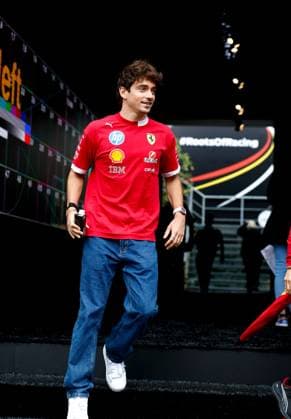 16 Charles Leclerc MCO, Scuderia Ferrari HP , F1 Grand Prix of Belgium at Circuit de Spa Francorchamps on July 24, 2025 in Spa Francorchamps, Belgium Photo by HOCH ZWEI Spa Francorchamps Belgium