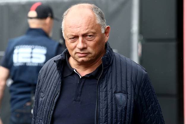 24 07 2025, xsvx, Motorsport FIA Formula 1, Belgian Grand Prix v l Team Principal Frederic Fred Vasseur Scuderia Ferrari FIA REGULATIONS PROHIBIT ANY USE OF PHOTOGRAPHS as IMAGE SEQUENCES and or QUASI VIDEO Spa
