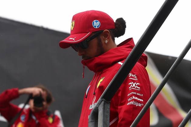 24 07 2025, xsvx, Motorsport FIA Formula 1, Belgian Grand Prix v l Lewis Hamilton Ferrari starting number 44 FIA REGULATIONS PROHIBIT ANY USE OF PHOTOGRAPHS as IMAGE SEQUENCES and or QUASI VIDEO Spa