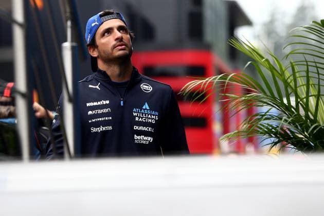 24 07 2025, xsvx, Motorsport FIA Formula 1, Belgian Grand Prix v l Carlos Sainz Williams Racing starting number 55 FIA REGULATIONS PROHIBIT ANY USE OF PHOTOGRAPHS as IMAGE SEQUENCES and or QUASI VIDEO Spa