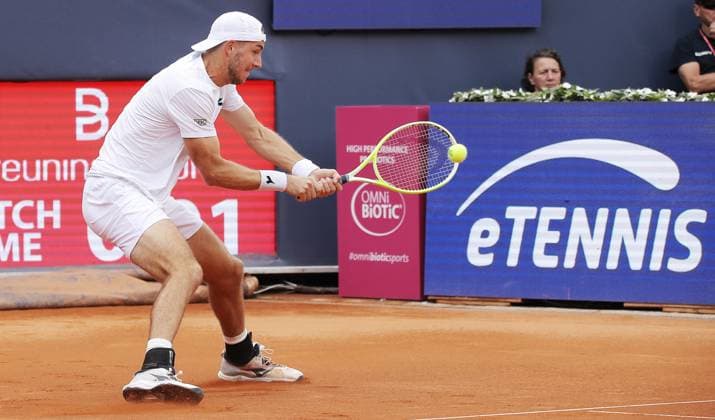 TENNIS - ATP, Tennis Herren Generali Open 2025 KITZBUEHEL,AUSTRIA,24.JUL.25 - TENNIS - ATP World Tour, Generali Open. Image shows Jan-Lennard Struff (GER).  GEPAxpictures xMatthiasxHauer