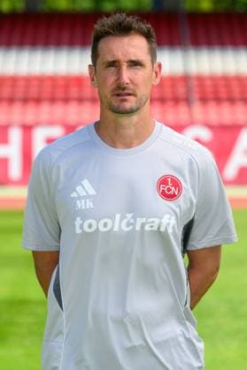 23 07 2025 1 FC Nuremberg FCN Club 2 Football Bundesliga BL Season 2025 2026 Photo appointment Portrait appointment Presentation Press appointment Single photo Single photo Portrait Portrait Headshot Miroslav Miro Klose Coach 1 FC Nuremberg FCN