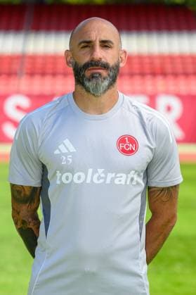 23 07 2025 1 FC Nuremberg FCN Club 2 Football Bundesliga BL Season 2025 2026 Photo appointment Portrait appointment Presentation Press appointment Single photo Single photo Portrait Portrait Headshot Javier Pinola Co Coach 1 FC Nuremberg FCN