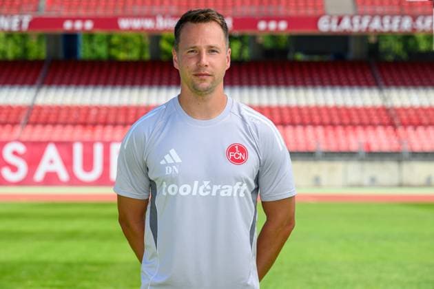 23 07 2025 1 FC Nürnberg FCN Club 2 Soccer Bundesliga BL Season 2025 2026 Photo appointment Portrait appointment Presentation Press appointment Single photo Single photo Portrait Portrait Headshot Dennis Neudahm Goalkeeper coach 1 FC Nürnberg FCN