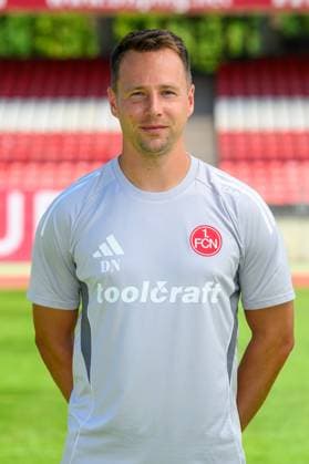 23 07 2025 1 FC Nürnberg FCN Club 2 Soccer Bundesliga BL Season 2025 2026 Photo appointment Portrait appointment Presentation Press appointment Single photo Single photo Portrait Portrait Headshot Dennis Neudahm Goalkeeper coach 1 FC Nürnberg FCN