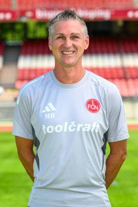 23 07 2025 1 FC Nuremberg FCN Club 2 Football Bundesliga BL Season 2025 2026 Photo appointment Portrait appointment Presentation Presentation Press appointment Single photo Single photo Portrait Portrait Headshot Marko Riegel Crew member 1 FC Nuremberg FCN