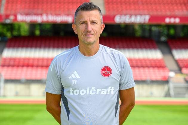 23 07 2025 1 FC Nuremberg FCN Club 2 Football Bundesliga BL Season 2025 2026 Photo appointment Portrait appointment Presentation Press appointment Single photo Single photo Portrait Portrait Headshot Jens Vergers Physiotherapist 1 FC Nuremberg FCN