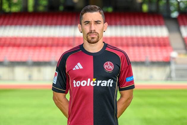 23 07 2025 1 FC Nuremberg FCN Club 2 Football Bundesliga BL Season 2025 2026 Photo appointment Portrait appointment Presentation Press appointment Single photo Single photo Portrait Portrait Headshot Danilo Soares 3, 1 FC Nuremberg FCN