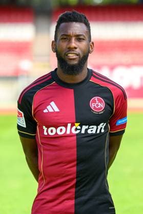 23 07 2025 1 FC Nuremberg FCN Club 2 Football Bundesliga BL Season 2025 2026 Photo appointment Portrait appointment Presentation Press appointment Single photo Single photo Portrait Portrait Headshot Mickael Mickaël Biron 7, 1 FC Nuremberg FCN