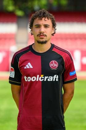 23 07 2025 1 FC Nuremberg FCN Club 2 Football Bundesliga BL Season 2025 2026 Photo appointment Portrait appointment Presentation Press appointment Single photo Single photo Portrait Portrait Headshot Rafael Lubach 18, 1 FC Nuremberg FCN