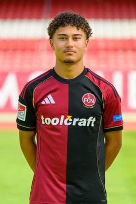 23 07 2025 1 FC Nürnberg FCN Club 2 Soccer Bundesliga BL Season 2025 2026 Photo appointment Portrait appointment Presentation Press appointment Single photo Single photo Portrait Portrait Headshot Justin von der Hitz 27, 1 FC Nürnberg FCN