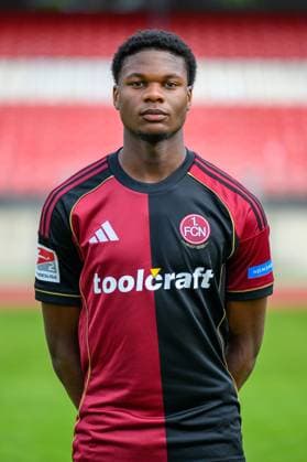 23 07 2025 1 FC Nuremberg FCN Club 2 Football Bundesliga BL Season 2025 2026 Photo appointment Portrait appointment Presentation Press appointment Single photo Single photo Portrait Portrait Headshot Winners Osawe 38, 1 FC Nuremberg FCN