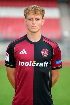 23 07 2025 1 FC Nuremberg FCN Club 2 Football Bundesliga BL Season 2025 2026 Photo appointment Portrait appointment Presentation Presentation Press appointment Single photo Single photo Portrait Portrait Headshot Eric Porstner 41, 1 FC Nuremberg FCN