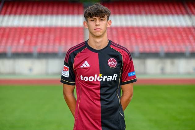 23 07 2025 1 FC Nuremberg FCN Club 2 Football Bundesliga BL Season 2025 2026 Photo appointment Portrait appointment Presentation Press appointment Single photo Single photo Portrait Portrait Headshot Tino Kusanovic 42, 1 FC Nuremberg FCN