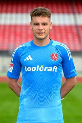 23 07 2025 1 FC Nuremberg FCN Club 2 Football Bundesliga BL Season 2025 2026 Photo appointment Portrait appointment Presentation Press appointment Single photo Single photo Portrait Portrait Headshot Michal Kukucka 47, 1 FC Nuremberg FCN