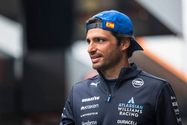 Formula 1 Moët & Chandon Belgian Grand Prix 2025 Alexis Perrin OVERTAKE MAXPPP - Stavelot 24 07 2025 55 SAINZ Carlos (esp), Atlassian Williams Racing, portrait at the Formula 1 Moët & Chandon Belgian Grand Prix 2025, the 13th round of the 2025 FIA Formula 1 World Championship, WM, Weltmeisterschaft at the Circuit de Spa-Francorchamps in Stavelot, Belgium, from July 24 to 27, 2025 Stavelot Belgium  Copyright: xOVERTAKE MAXPPPxAlexisxPerrinx OVT202507249547 OVT202507249547