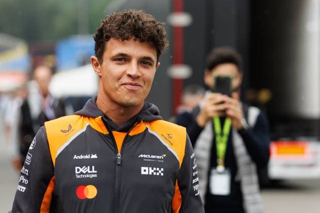 Lando Norris McLaren Formula 1 Team, 04 , Belgian Grand Prix, Motorsport, Formula 1, 2025 season, 24 07 2025 Belgian Grand Prix, Motorsport, Formula 1, 2025 season, 24 07 2025 Copyright: xEibner-Pressefoto AlexanderxNeisx EP_ANS