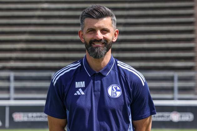 24 07 2025, Football, 2 Bundesliga, Season 2025 2026, FC Schalke 04, Head coach Miron Muslic FC Schalke 04 Gelsenkirchen Parkstadion NRW Germany xRHR FOTO TRx Copyright: TimxRehbein RHR-FOTOx RHR-FOTO TR