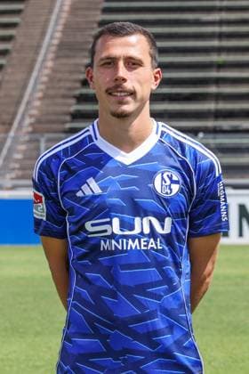 24 07 2025, Football, 2 Bundesliga, Season 2025 2026, FC Schalke 04, Ron Schallenberg FC Schalke 04 Gelsenkirchen Parkstadion NRW Germany xRHR FOTO TRx Copyright: TimxRehbein RHR-FOTOx RHR-FOTO TR