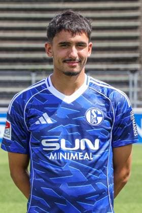 24 07 2025, Football, 2 Bundesliga, Season 2025 2026, FC Schalke 04, Ilyes Hamache FC Schalke 04 Gelsenkirchen Parkstadion NRW Germany xRHR FOTO TRx Copyright: TimxRehbein RHR-FOTOx RHR-FOTO TR