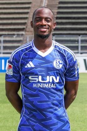 24 07 2025, Football, 2 Bundesliga, Season 2025 2026, FC Schalke 04, Christopher Antwi Adjei FC Schalke 04 Gelsenkirchen Parkstadion NRW Germany xRHR FOTO TRx Copyright: TimxRehbein RHR-FOTOx RHR-FOTO TR