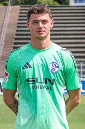 24 07 2025, Football, 2 Bundesliga, Season 2025 2026, FC Schalke 04, Luca Podlech FC Schalke 04 Gelsenkirchen Parkstadion NRW Germany xRHR FOTO TRx Copyright: TimxRehbein RHR-FOTOx RHR-FOTO TR