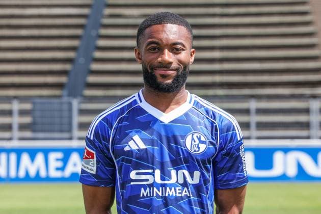 24 07 2025, Football, 2 Bundesliga, Season 2025 2026, FC Schalke 04, Moussa Sylla FC Schalke 04 Gelsenkirchen Parkstadion NRW Germany xRHR FOTO TRx Copyright: TimxRehbein RHR-FOTOx RHR-FOTO TR