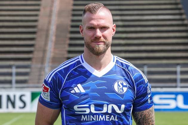 24 07 2025, Football, 2 Bundesliga, Season 2025 2026, FC Schalke 04, Tomas Kalas FC Schalke 04 Gelsenkirchen Parkstadion NRW Germany xRHR FOTO TRx Copyright: TimxRehbein RHR-FOTOx RHR-FOTO TR