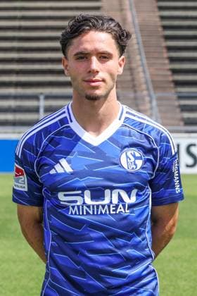 24 07 2025, Football, 2 Bundesliga, Season 2025 2026, FC Schalke 04, Soufiane El Faouzi FC Schalke 04 Gelsenkirchen Parkstadion NRW Germany xRHR FOTO TRx Copyright: TimxRehbein RHR-FOTOx RHR-FOTO TR