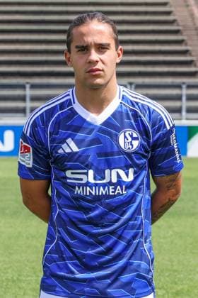 24 07 2025, Football, 2 Bundesliga, Season 2025 2026, FC Schalke 04, Mauro Zalazar FC Schalke 04 Gelsenkirchen Parkstadion NRW Germany xRHR FOTO TRx Copyright: TimxRehbein RHR-FOTOx RHR-FOTO TR