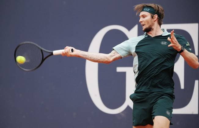 TENNIS - ATP, Tennis Herren Generali Open 2025 KITZBUEHEL,AUSTRIA,24.JUL.25 - TENNIS - ATP World Tour, Generali Open. Image shows Alexander Bublik (KAZ).  GEPAxpictures xMatthiasxHauer