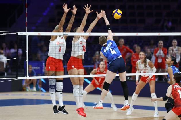 Volleyball, Women, Nations League, Japan - Turkey