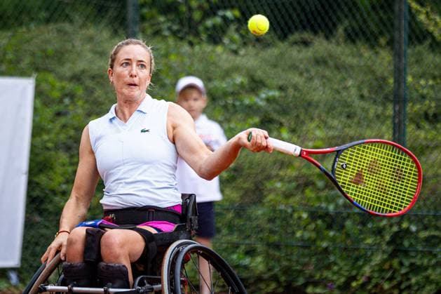 Charlotte FAIRBANK FRA , 35 German Open Beate Loddenkemper Trophy 2024, Berlin, SV Zehlendorfer Wespen, 24 07 2025, Copyright: xClaudioxGärtnerx