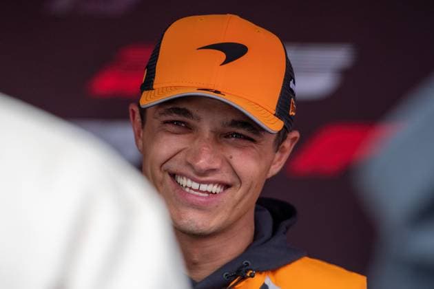 Formula 1 GP Spa Belgium Thursday, 24 07 2025 Lando Norris 4, McLaren Formula 1 Team Formula 1 GP Spa Belgium Thursday, 24 07 2025 Copyright: xBEAUTIFULxSPORTS Erlhofx