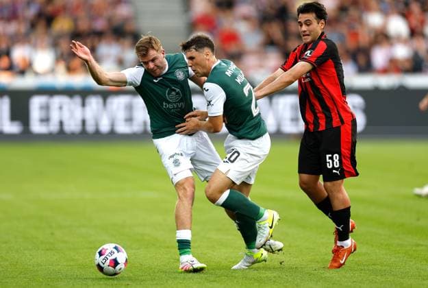 Football, EL Quali, FC Midtjylland - Hibernian Edinburgh