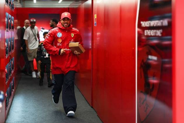 44 Lewis Hamilton GBR Scuderia Ferrari HP ITA SF25 Ferrari during the 2025 Formula One Belgian Grand Prix, 13th round of the 2025 Formula 1 World Championship, taking place from July 25 to 27, 2025 on the Spa Francorchamps circuit BEL Photo by Philippe Nanchino Eurasia Sport Images Stavelot Circuit of Spa Francorchamps Belgium Copyright: x x2025xEurasiaxSportxImagesx jp-en-EuSpIm-MPS_PPN_GP_F1_Belgium_24Jul2025_BG048