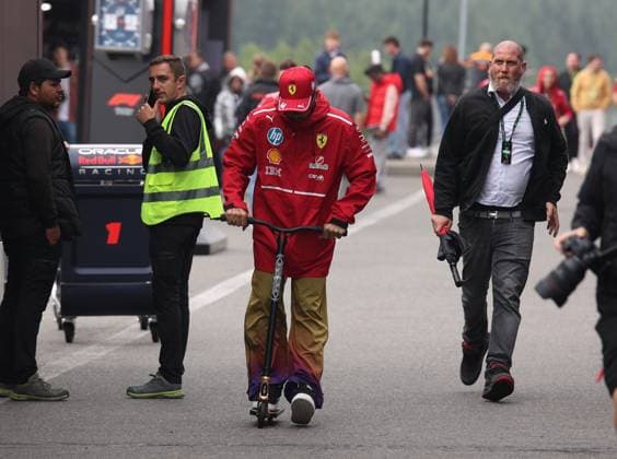 Formula 1 of Belgium British driver Lewis Hamilton of Scuderia Ferrari HP ahead of the Formula 1 Moet & Chandon Belgian Grand Prix 2025 at the Circuit de Spa-Francorchamps in Spa, Belgium, July 24 2025. Spa-Francorchamps Belgium Copyright: xMatrixxImagesx xHasanxBraticx 