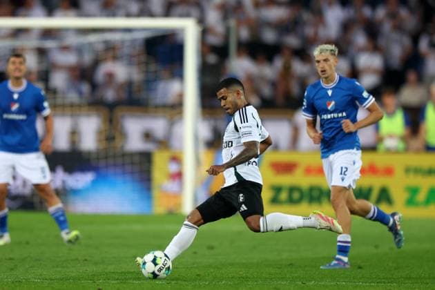 OSTRAWA 24.07.2025 PIERWSZY MECZ II RUNDA ELIMINACYJNA LIGA EUROPY SEZON 2025 26: BANIK OSTRAWA - LEGIA WARSZAWA --- UEFA EUROPA LEAGUE SECOND QUALIFYING ROUND FIRST MATCH: BANIK OSTRAVA - LEGIA WARSAW JUERGEN ELITIM FOT. PIOTR KUCZA FOTOPYK NEWSPIX.PL --- newspix.pl 