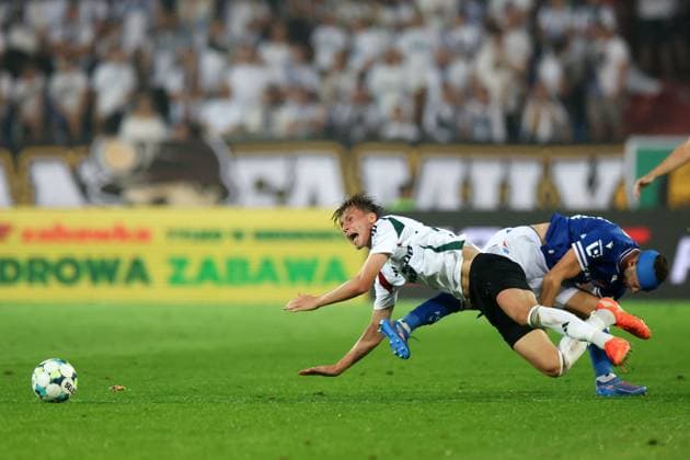OSTRAWA 24.07.2025 PIERWSZY MECZ II RUNDA ELIMINACYJNA LIGA EUROPY SEZON 2025 26: BANIK OSTRAWA - LEGIA WARSZAWA 2:2 --- UEFA EUROPA LEAGUE SECOND QUALIFYING ROUND FIRST MATCH: BANIK OSTRAVA - LEGIA WARSAW 2:2 JAN ZIOLKOWSKI ERIK PREKOP FOT. PIOTR KUCZA FOTOPYK NEWSPIX.PL --- newspix.pl 
