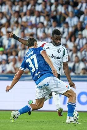 24.07.2025 OSTRAWA MECZ II RUNDY ELIMINACJI LIGI EUROPY BANIK OSTRAWA - LEGIA WARSZAWA --- FOOTBALL MATCH SECOND ROUND QUALIFICATIONS UEFA EUROPA LEAGUE BANIK OSTRAVA - LEGIA WARSZAWA NZ. JEAN PIERRE NSAME FOT. LUKASZ JURGA ARENA AKCJI NEWSPIX.PL --- newspix.pl 