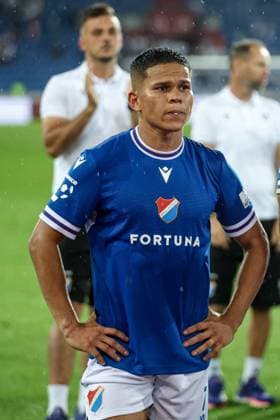 24.07.2025 OSTRAWA MECZ II RUNDY ELIMINACJI LIGI EUROPY BANIK OSTRAWA - LEGIA WARSZAWA --- FOOTBALL MATCH SECOND ROUND QUALIFICATIONS UEFA EUROPA LEAGUE BANIK OSTRAVA - LEGIA WARSZAWA NZ. EWERTON PAIXAO DA SILVA FOT. LUKASZ JURGA ARENA AKCJI NEWSPIX.PL --- newspix.pl 