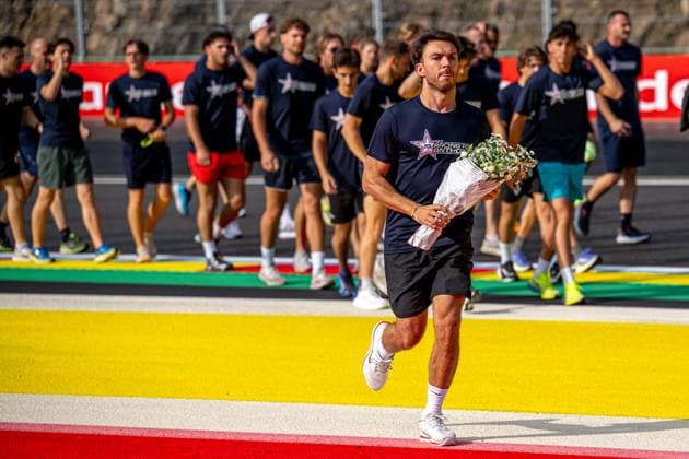 STAVELOT, BELGIUM: Pierre Gasly, racing for the Alpine team during the 2025 Formula 1 Belgian Grand Prix at the Circuit de Spa-Francorchamps in Stavelot, Belgium