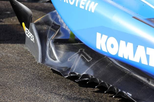 Stavelot, Belgium July 24 27, 2025 FIA Formula 1 World Championship Grand Prix Belgium Circuit de Spa Francorchamps 2025 Media Day Thursday In the picture Technical details, Williams Formula One Team, Formula 1 Technology Williams, Circuit de Spa Francorchamps Copyright: xFotostandx xHorstxBernhardtx