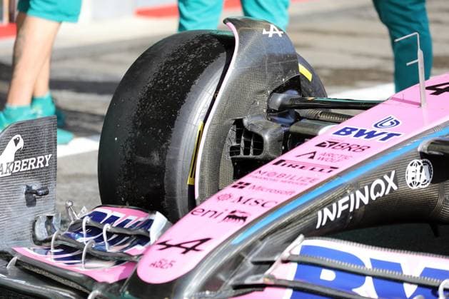 Stavelot, Belgium July 24 27, 2025 FIA Formula 1 World Championship Grand Prix Belgium Circuit de Spa Francorchamps 2025 Media Day Thursday In the picture Technical Details, BWT Alpine Formula One Team, Formula 1 Technical Alpine, Circuit de Spa Francorchamps Copyright: xFotostandx xHorstxBernhardtx