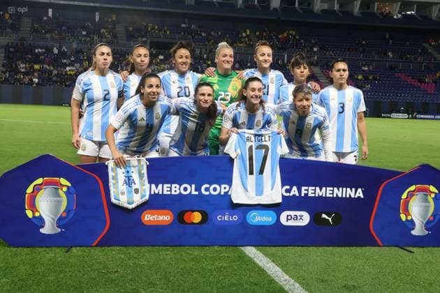 COPA AMERICA FEMENINA ECUADOR VS ARGENTINA July 24, 2025 Meeting between Ecuador VS Argentina for Copa America Femenina at the Banco Guayaquil stadium QUITO PICHINCHA ECUADOR Copyright: xHENRYxLAPOx