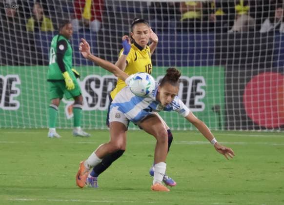 COPA AMERICA FEMENINA ECUADOR VS ARGENTINA July 24, 2025 Meeting between Ecuador VS Argentina for Copa America Femenina at the Banco Guayaquil stadium QUITO PICHINCHA ECUADOR Copyright: xHENRYxLAPOx