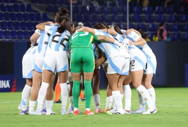 COPA AMERICA FEMENINA ECUADOR VS ARGENTINA July 24, 2025 Meeting between Ecuador VS Argentina for Copa America Femenina at the Banco Guayaquil stadium QUITO PICHINCHA ECUADOR Copyright: xHENRYxLAPOx