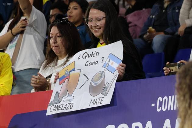 COPA AMERICA FEMENINA ECUADOR VS ARGENTINA July 24, 2025 Meeting between Ecuador VS Argentina for Copa America Femenina at the Banco Guayaquil stadium QUITO PICHINCHA ECUADOR Copyright: xHENRYxLAPOx